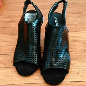 Black heels